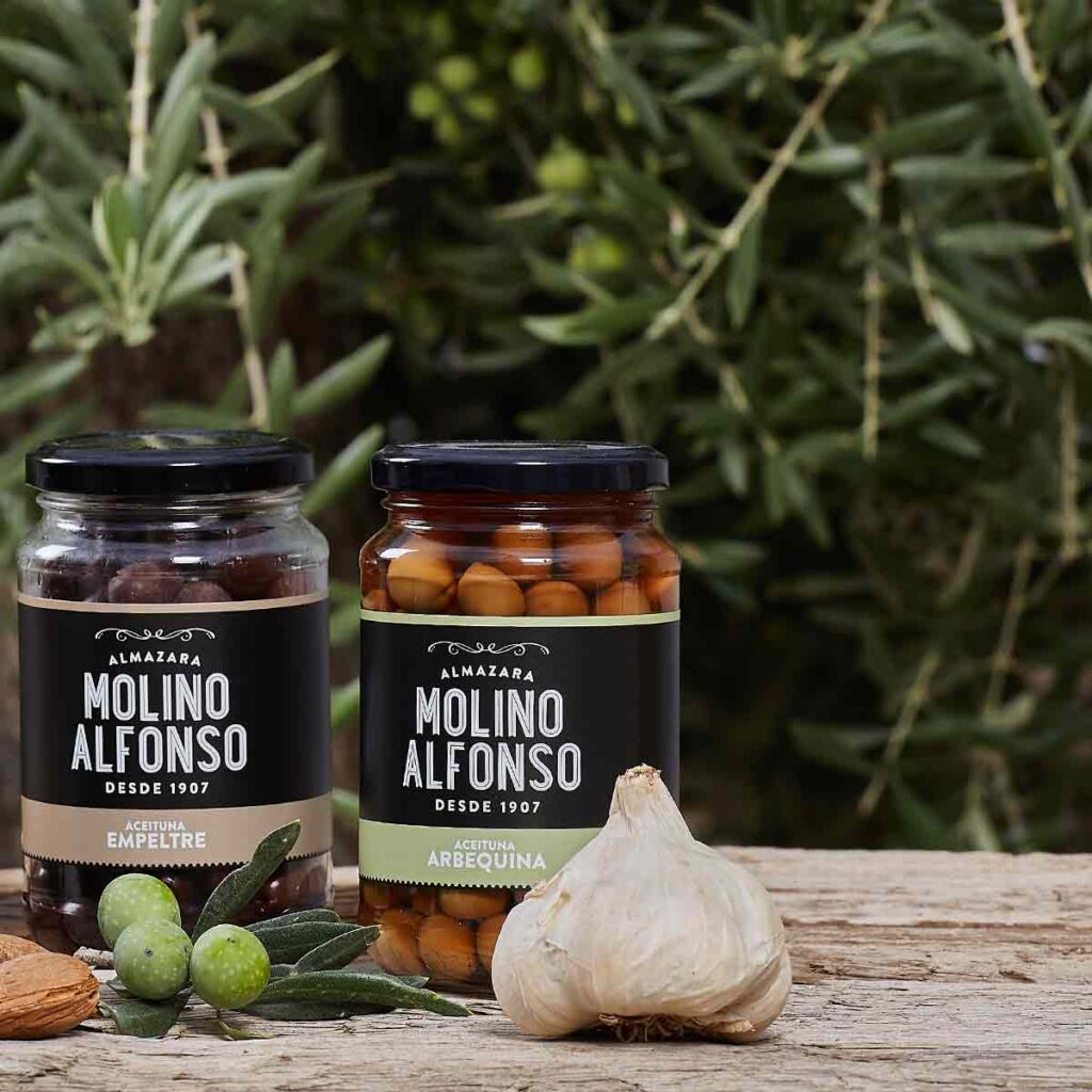 Comprar aceitunas premium molino alfonso