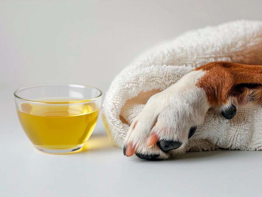 Beneficios del aceite de oliva en el pelaje y la digestión del perro