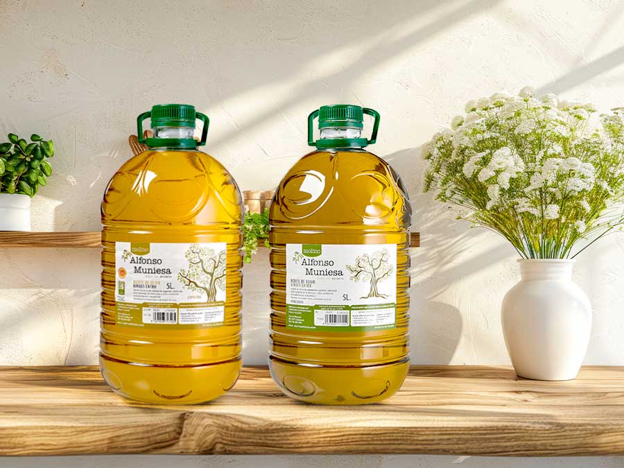 Calidad del aceite de oliva virgen extra en Arbequina y Empeltre